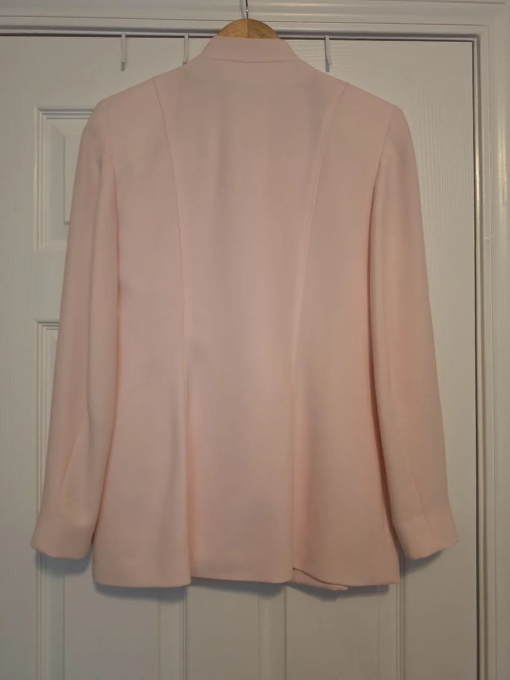 Finity Studio Light Pink Stand-Collar Blazer Jacket